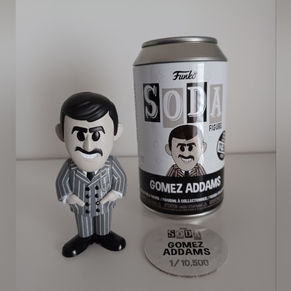 Gomez Addams From The Addams Family Funko Soda Figure